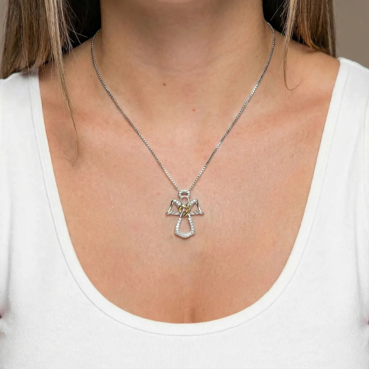 Collar Ángel de la guarda