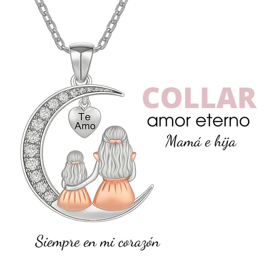 Collar amor eterno mamá e hija